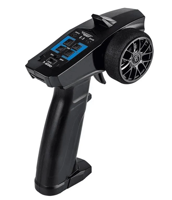 Radiocommande Turbo Racing P30 noire à volant