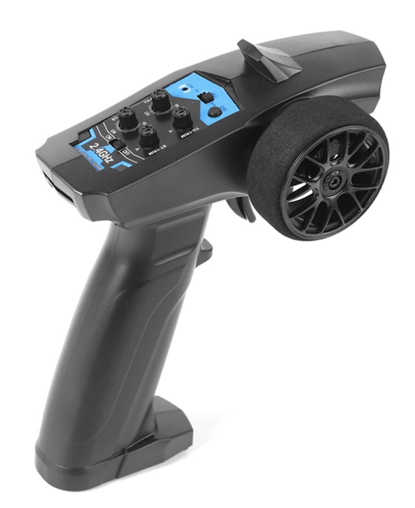 Radiocommande Turbo Racing P31 noire à volant